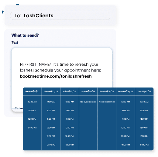 Textellent personalization options