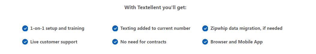 Benefits of Textellent