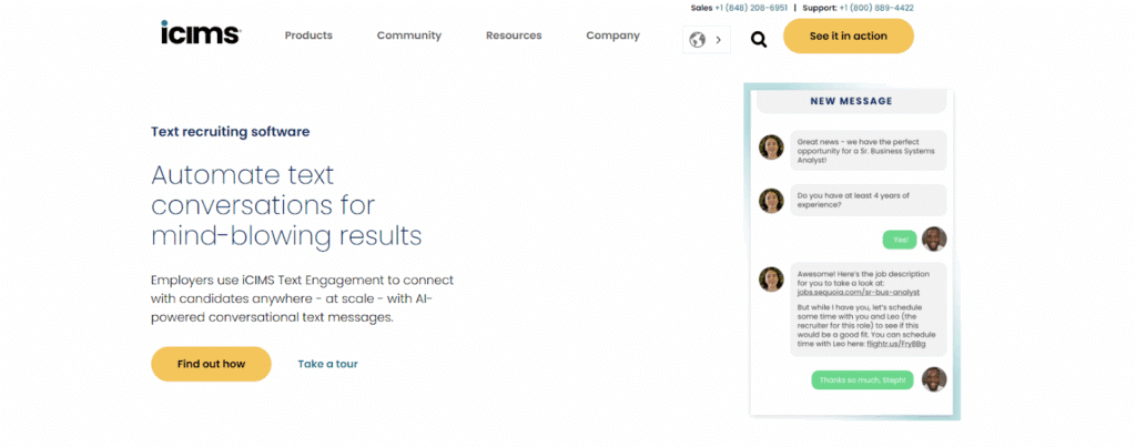 ICIMS Text Engagement