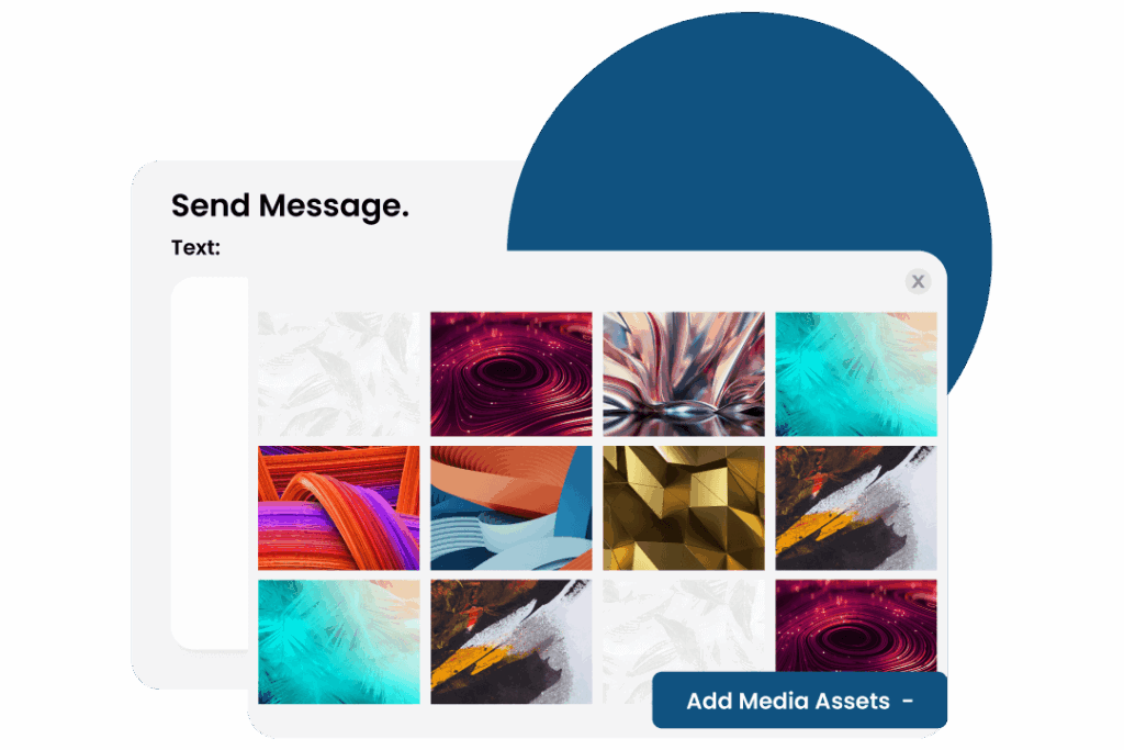 incorporating visuals into sms