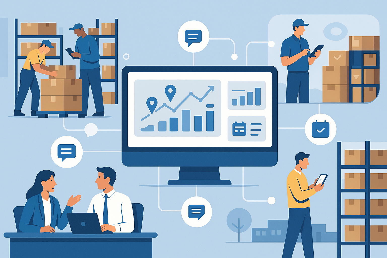 Multi-Location Business communication