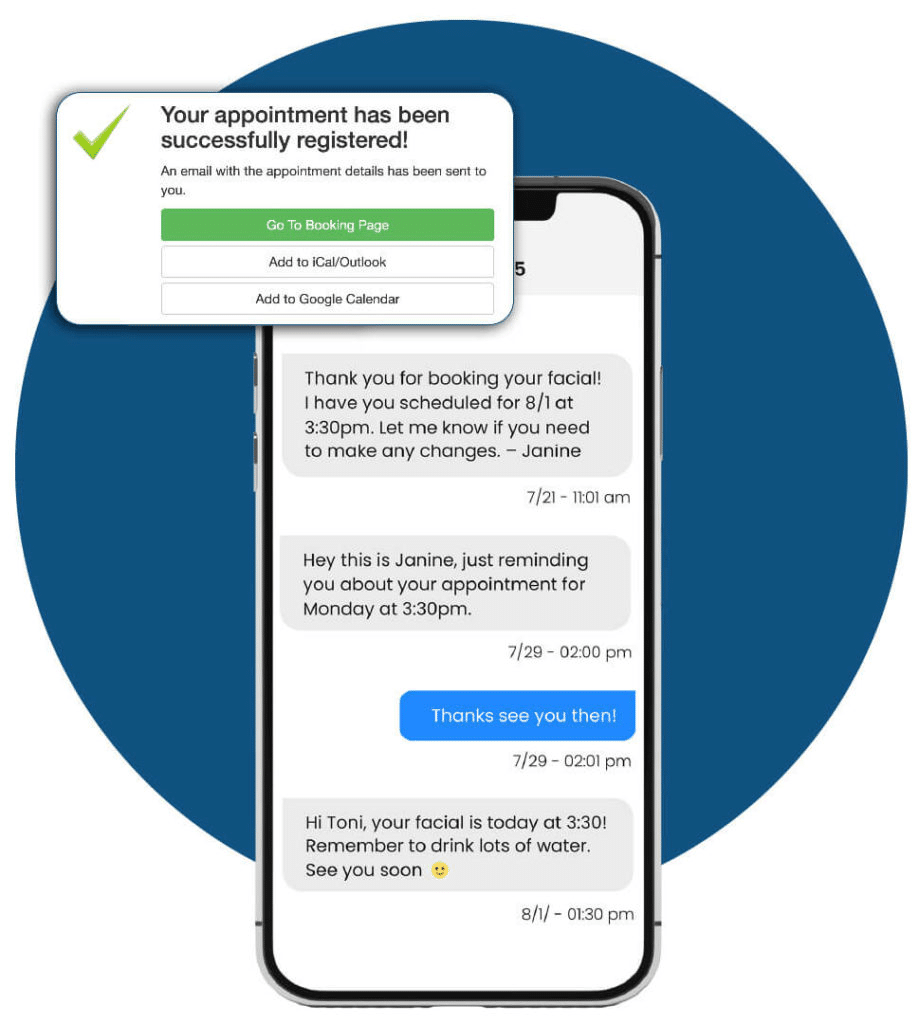 appointment reminder SMS