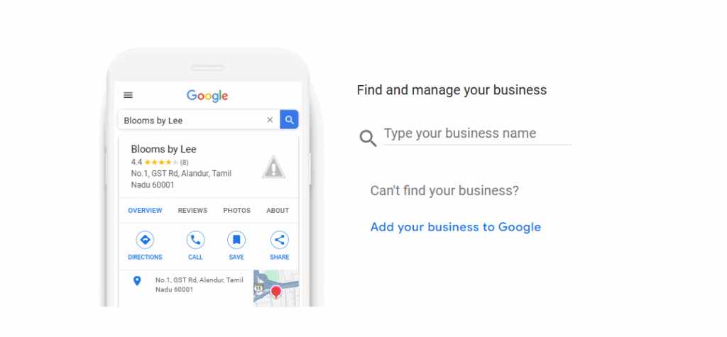 Finding your business on Google